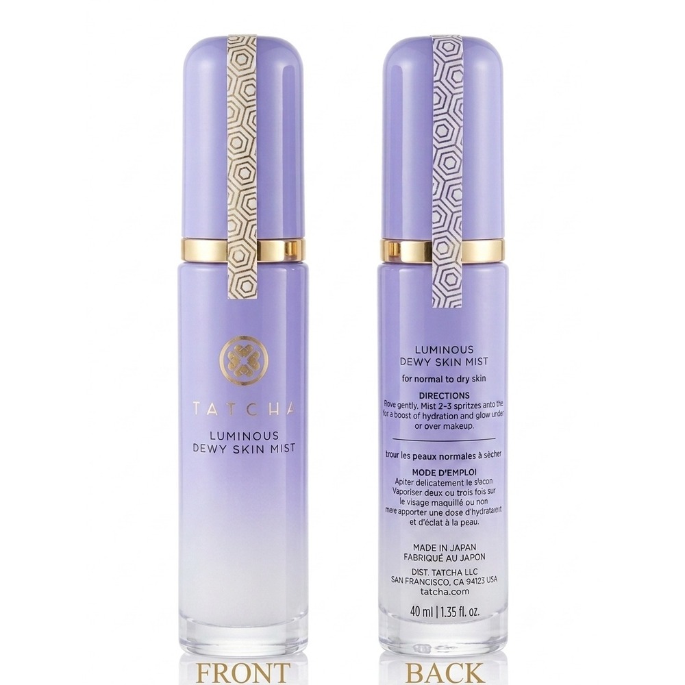 Tatcha Luminous Dewy Skin Mist 40ml 1.35oz Full Size Hydrating Face Spray New